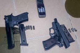 File image of two firearms recovered by police officers.